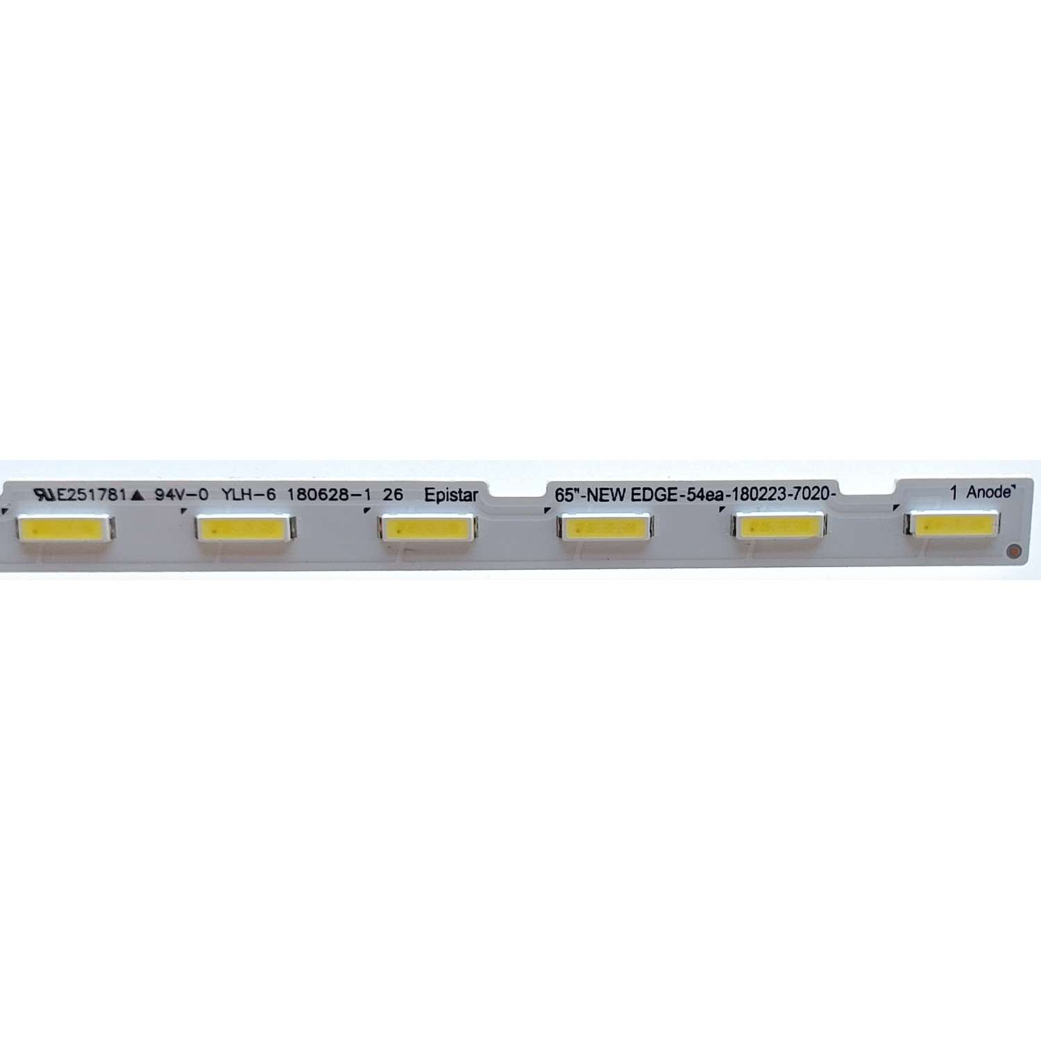 KIT DE LEDS PARA TV SAMSUNG 2 PIEZAS / NUMERO DE PARTE BN96-45635A / 45635A / 65'' NEW EDGE-54ea-180223-7020 / 65''-NEW EDGE-54ea-180223-7020 / V8N1-650SM0-R0-180322 / MODELOS UN65RU7300 / UN65NU6070 / UE65NU7170 / UN65RU7100 / UE65NU7102 / UE65NU7140U / MAS MODELOS EN DESCRIPCIÓN - Imagen 3
